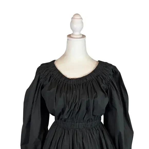 Ulla Johnson Martine Bubble Mini Dress NEW Black Size 0 - Picture 3 of 9